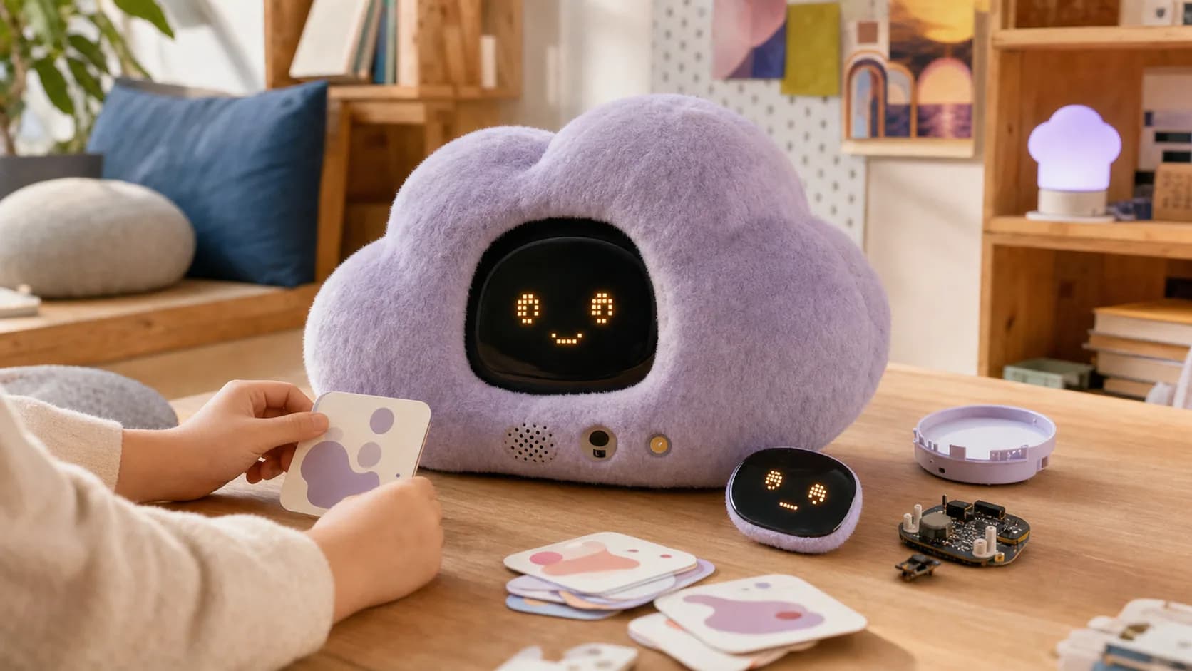 会讲故事的毛绒 AI 朋友 课堂项目封面